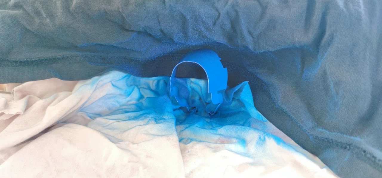 Painted bulb shield