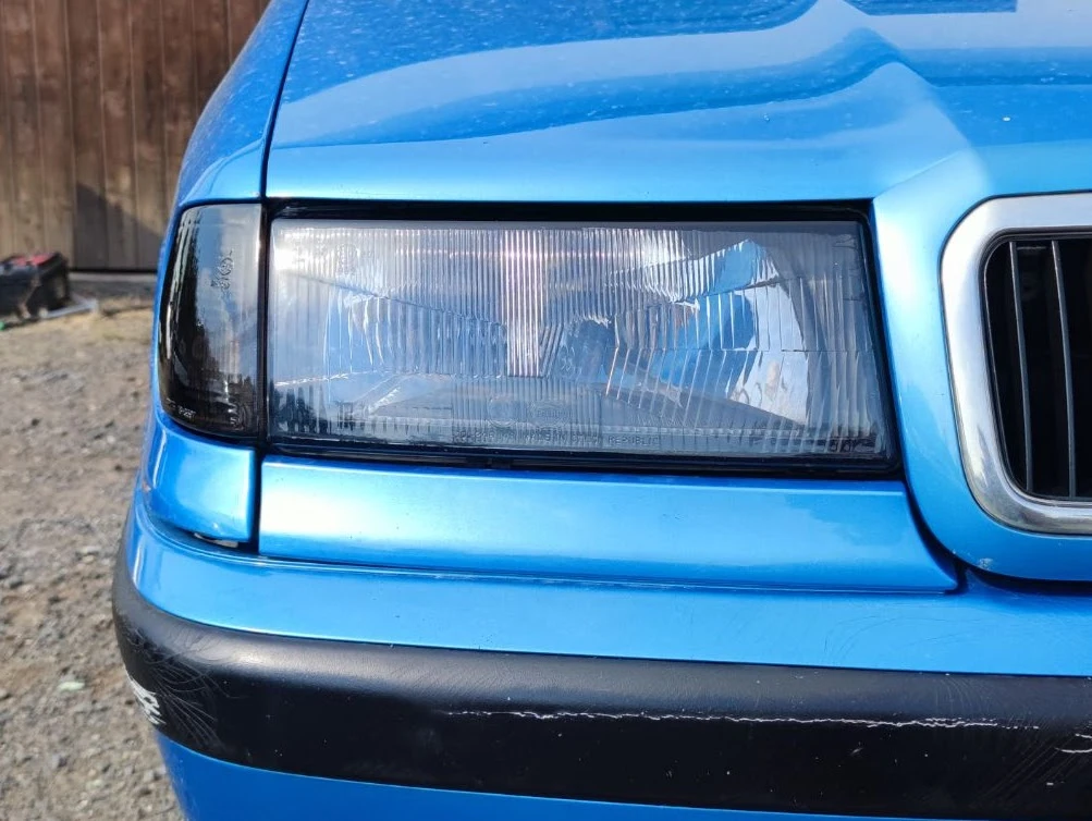 Tinting result - side view